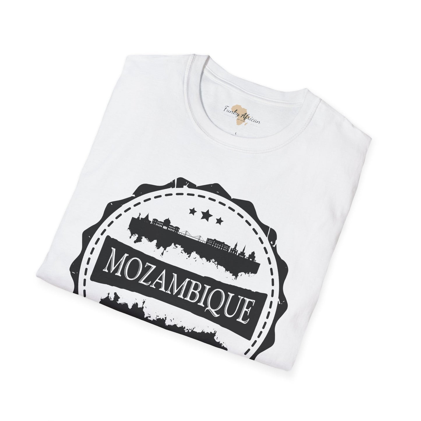 Mozambique Stamp unisex tee