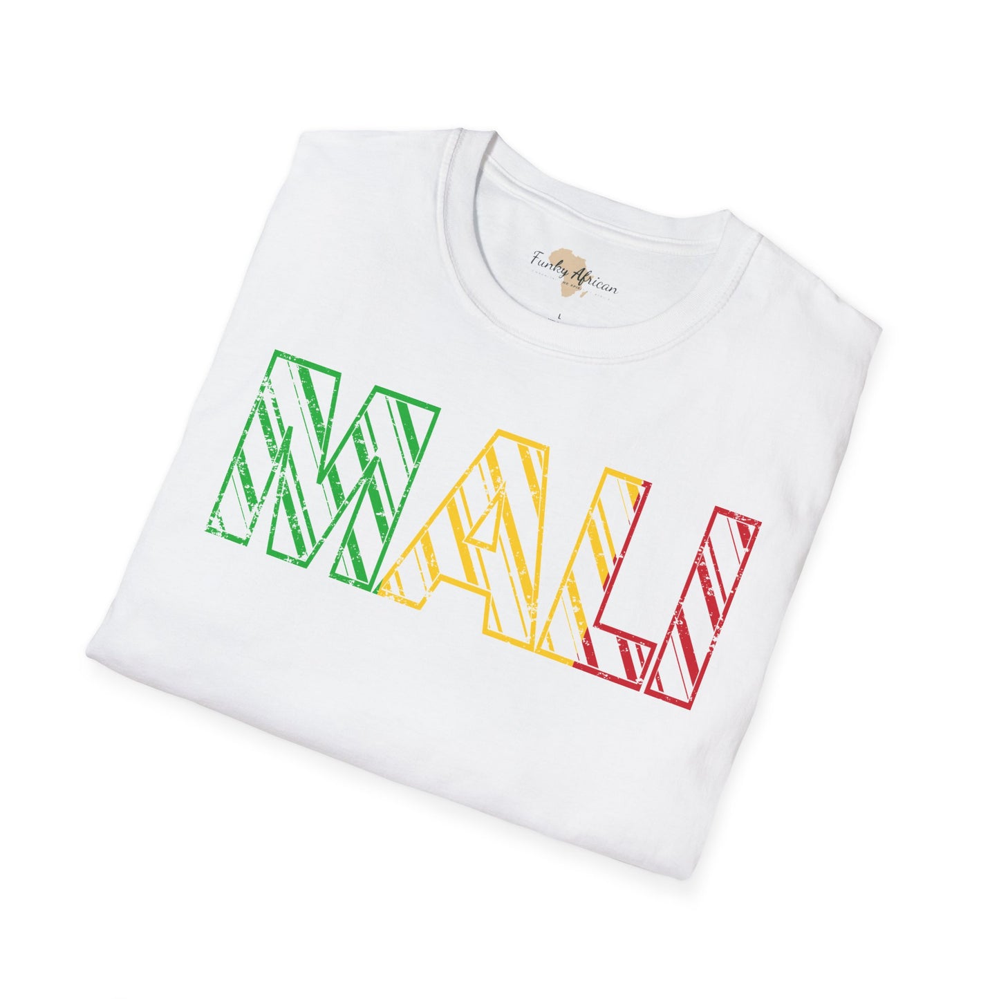 Malian text unisex softstyle tee