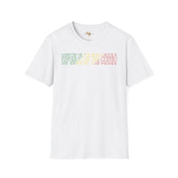 Republic of the Congo text unisex softstyle tee Funky African