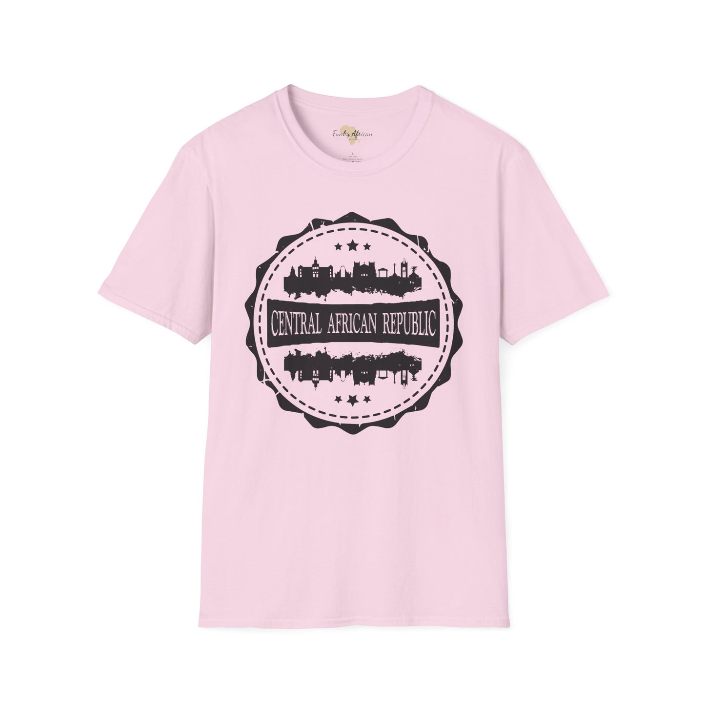 Central African Republic Stamp unisex tee