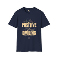 Stay positive unisex softstyle tee Funky African
