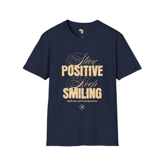 Stay positive unisex softstyle tee Funky African
