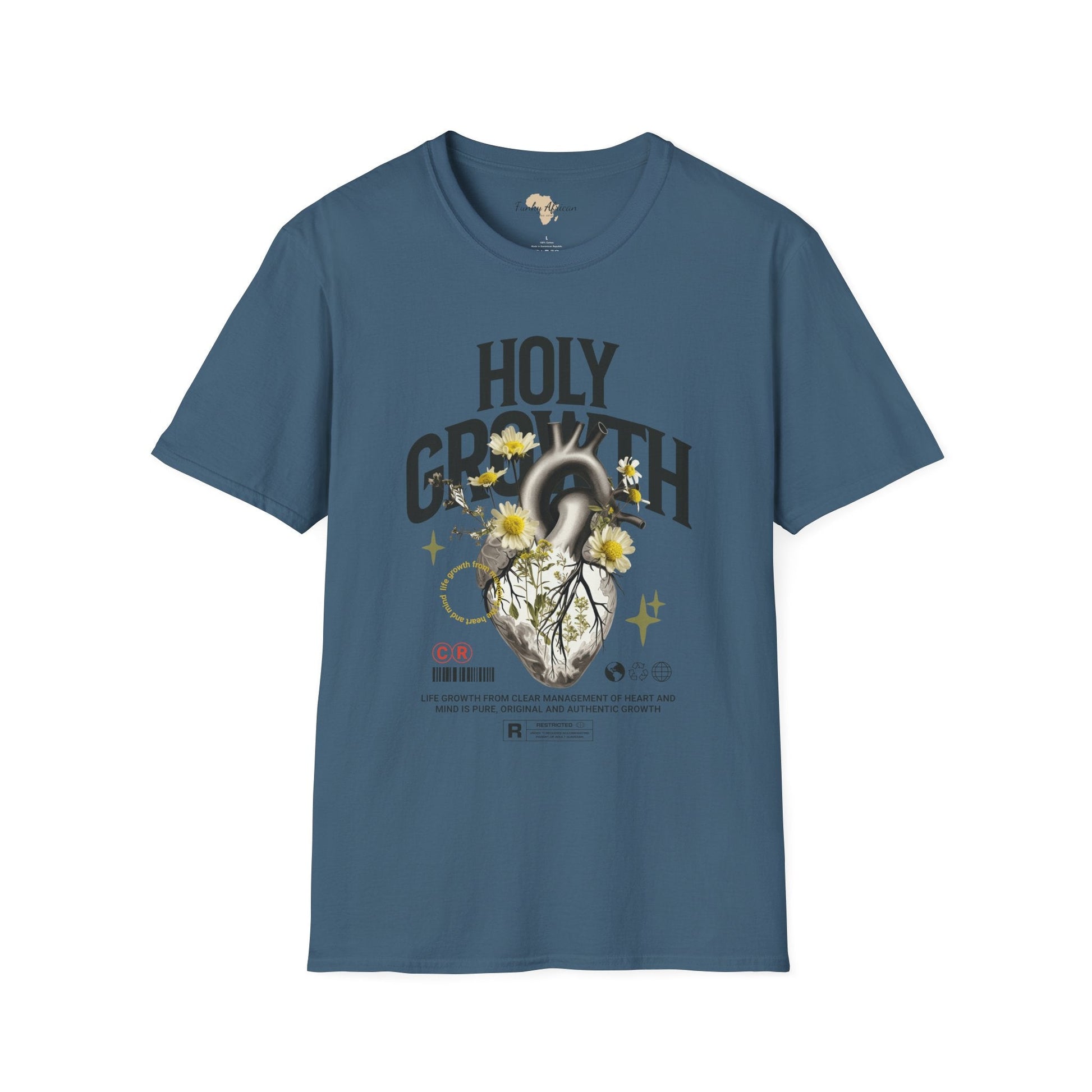 Holy growth unisex tee Funky African