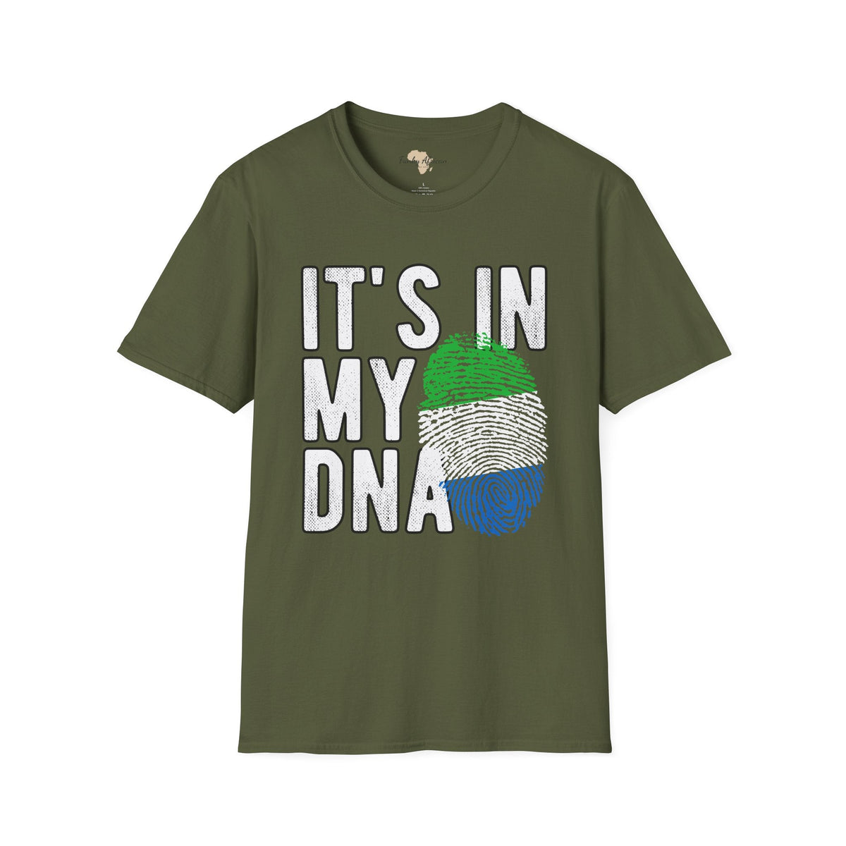 it's in my DNA unisex tee - Sierra Leone Funky African