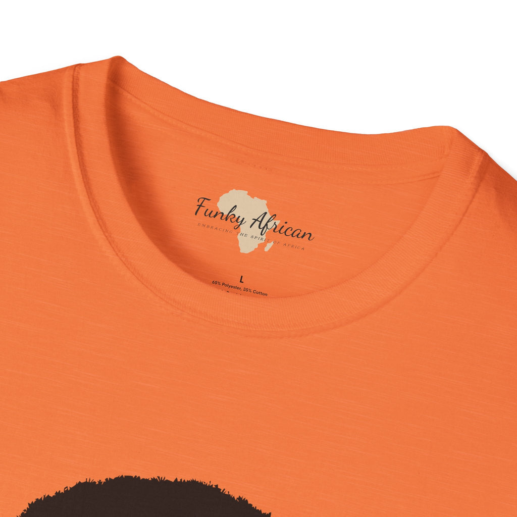 Afro graffiti unisex softstyle tee Funky African