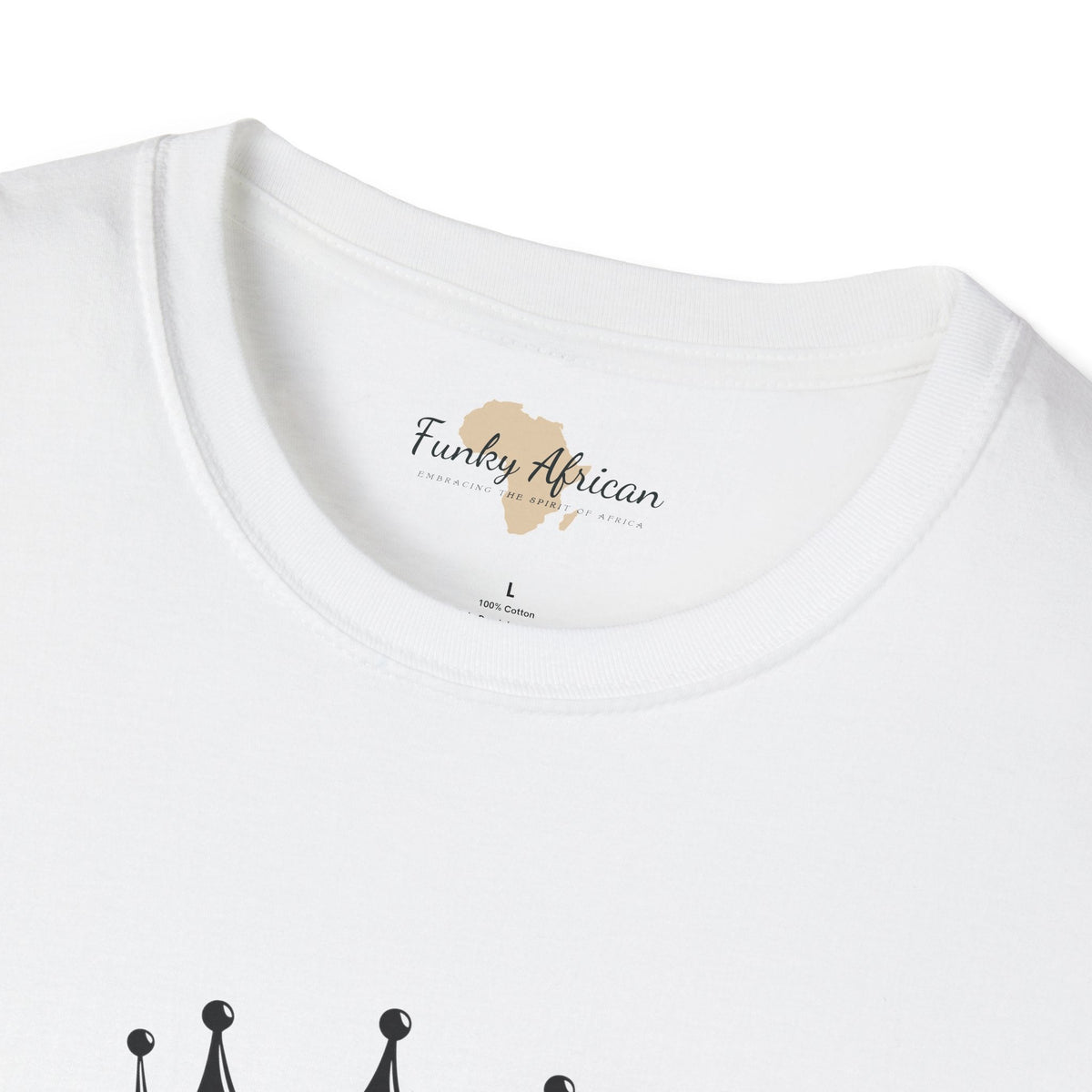 African King graffiti unisex softstyle tee Funky African