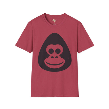 monkey graffiti unisex softstyle tee