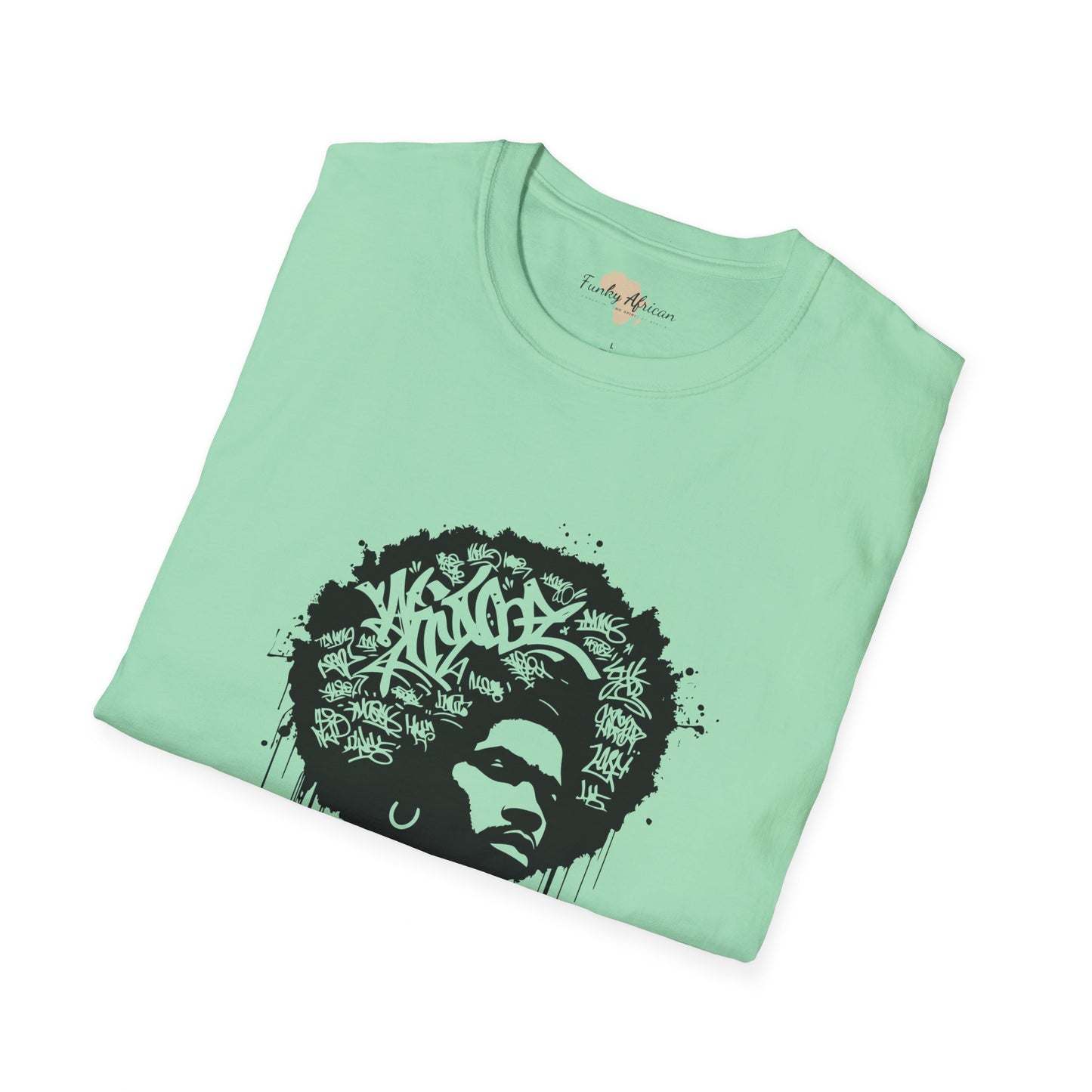 Funky African unisex softstyle tee