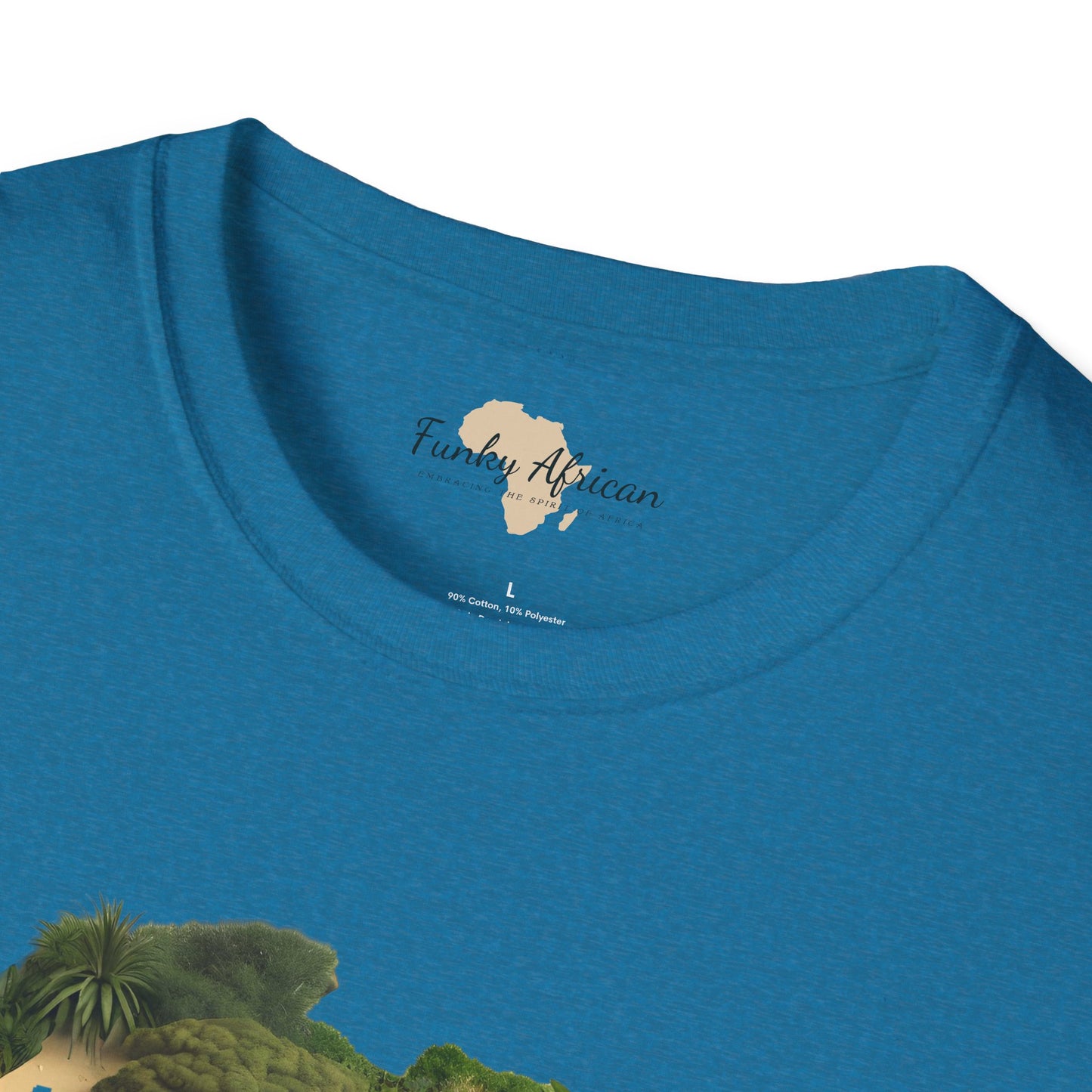 African forest unisex softstyle tee