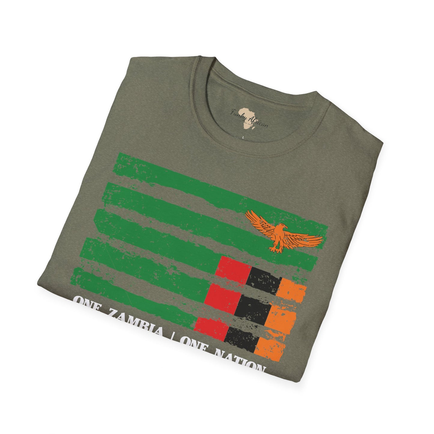 Zambia strip unisex softstyle tee