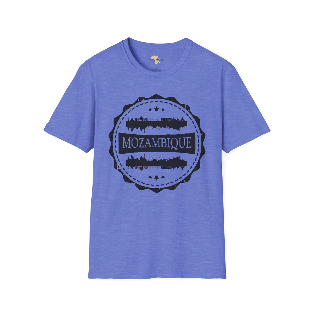 Mozambique Stamp unisex tee Funky African