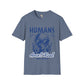 Humans aren't real unisex tee Funky African