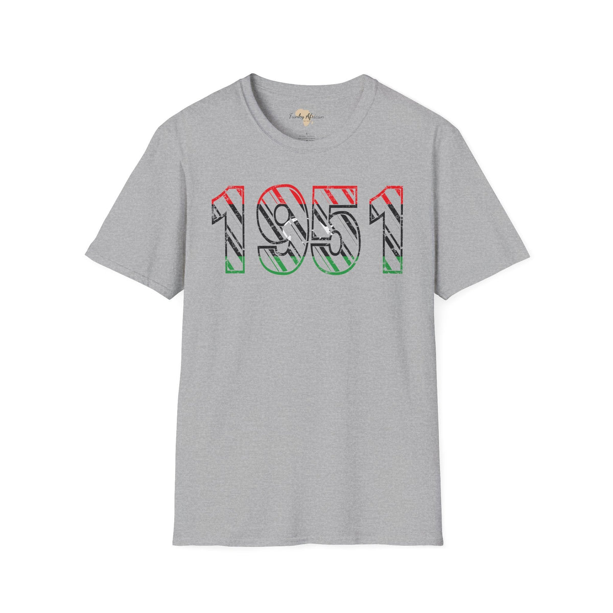 Libya year unisex softstyle tee Funky African