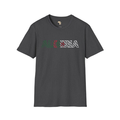 Algeria text unisex softstyle tee