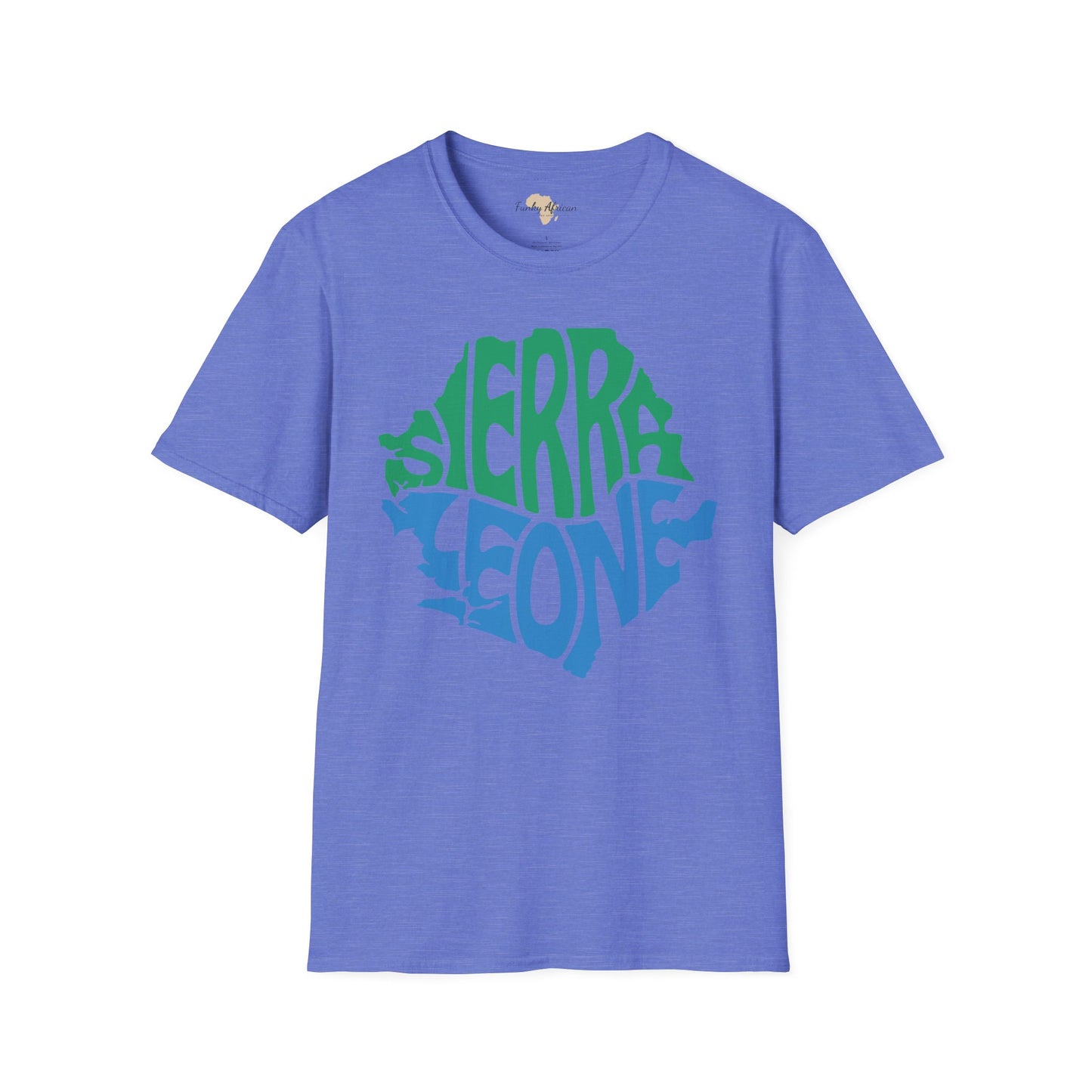 Sierra Leone cut unisex softstyle tee