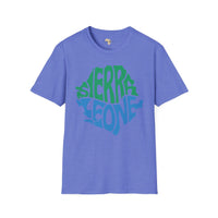 Sierra Leone cut unisex softstyle tee Funky African