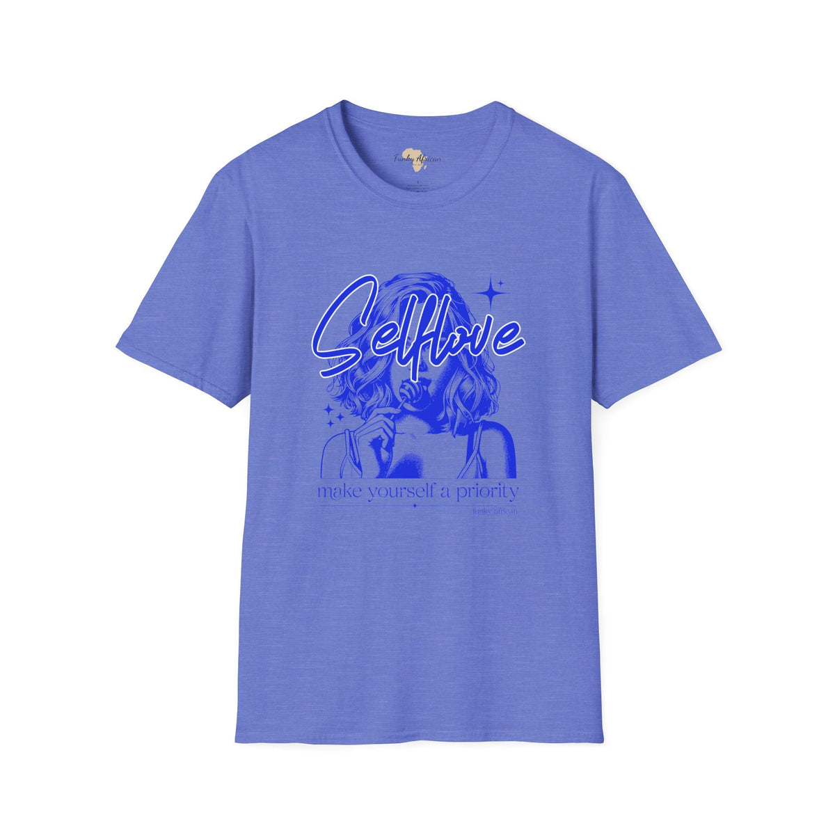 Selflove unisex softstyle tee Funky African