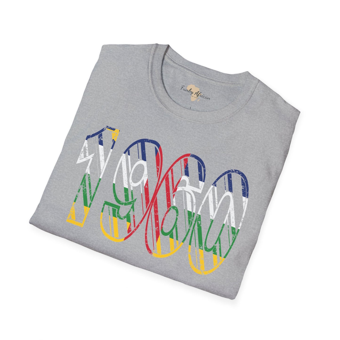 Central African Republic year unisex softstyle tee