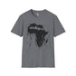 African map graffiti unisex softstyle tee Funky African