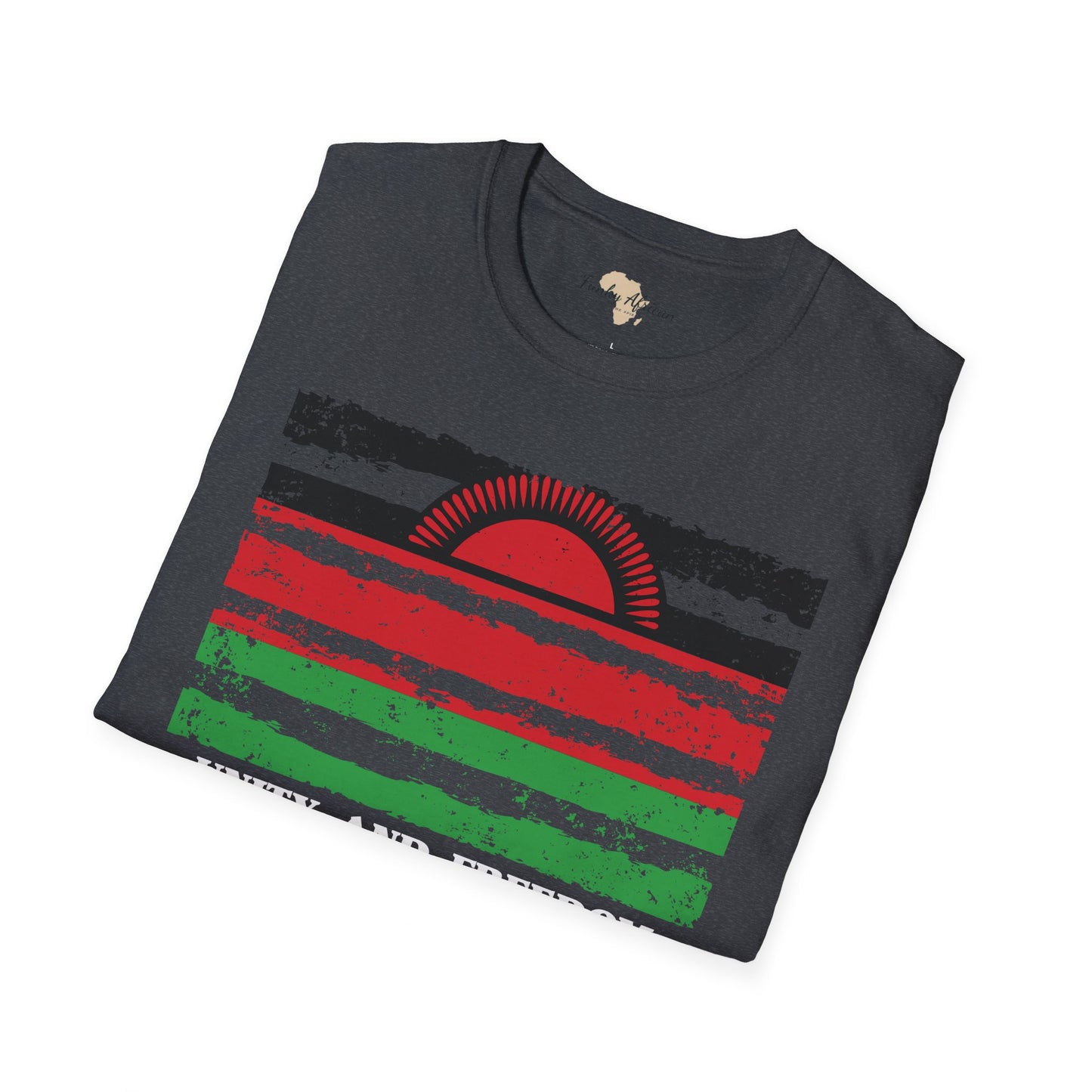 Malawi strip unisex softstyle tee