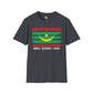 Mauritania strip unisex softstyle tee Funky African