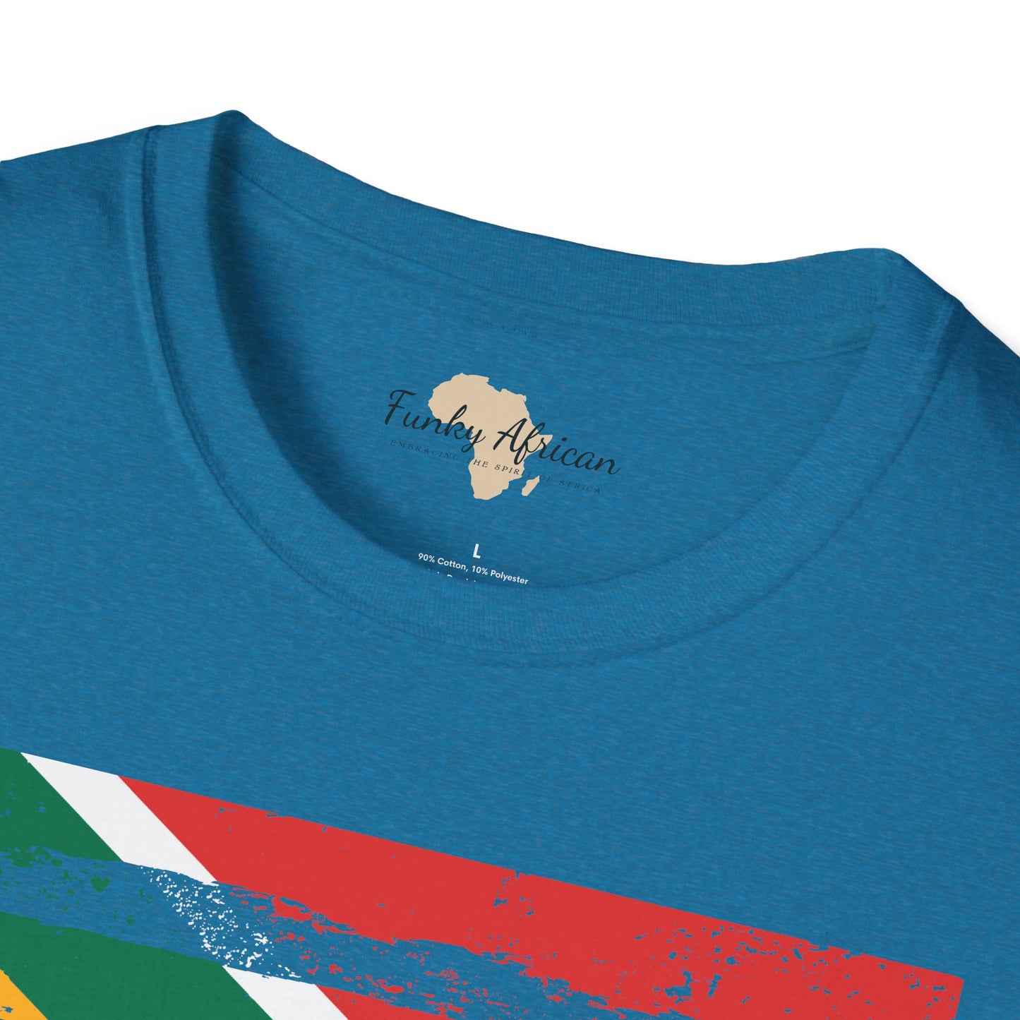 South Africa strip unisex softstyle tee