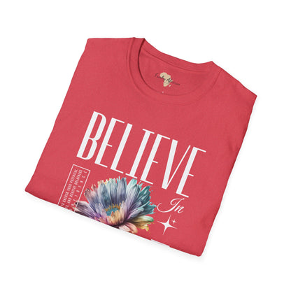 Believe in yourself unisex softstyle tee