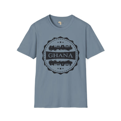 Ghana Stamp unisex tee