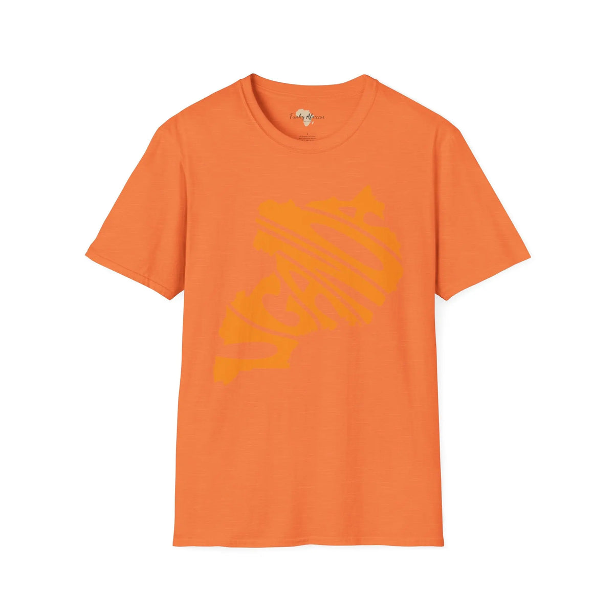 Uganda cut unisex softstyle tee Funky African