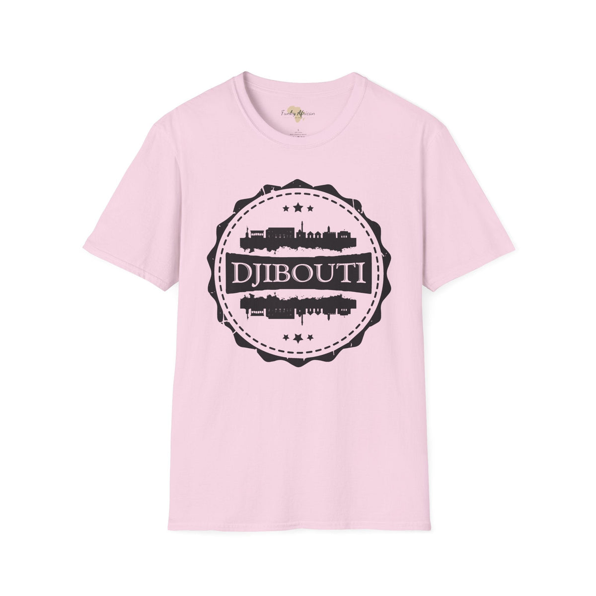 Djibouti Stamp unisex tee Funky African