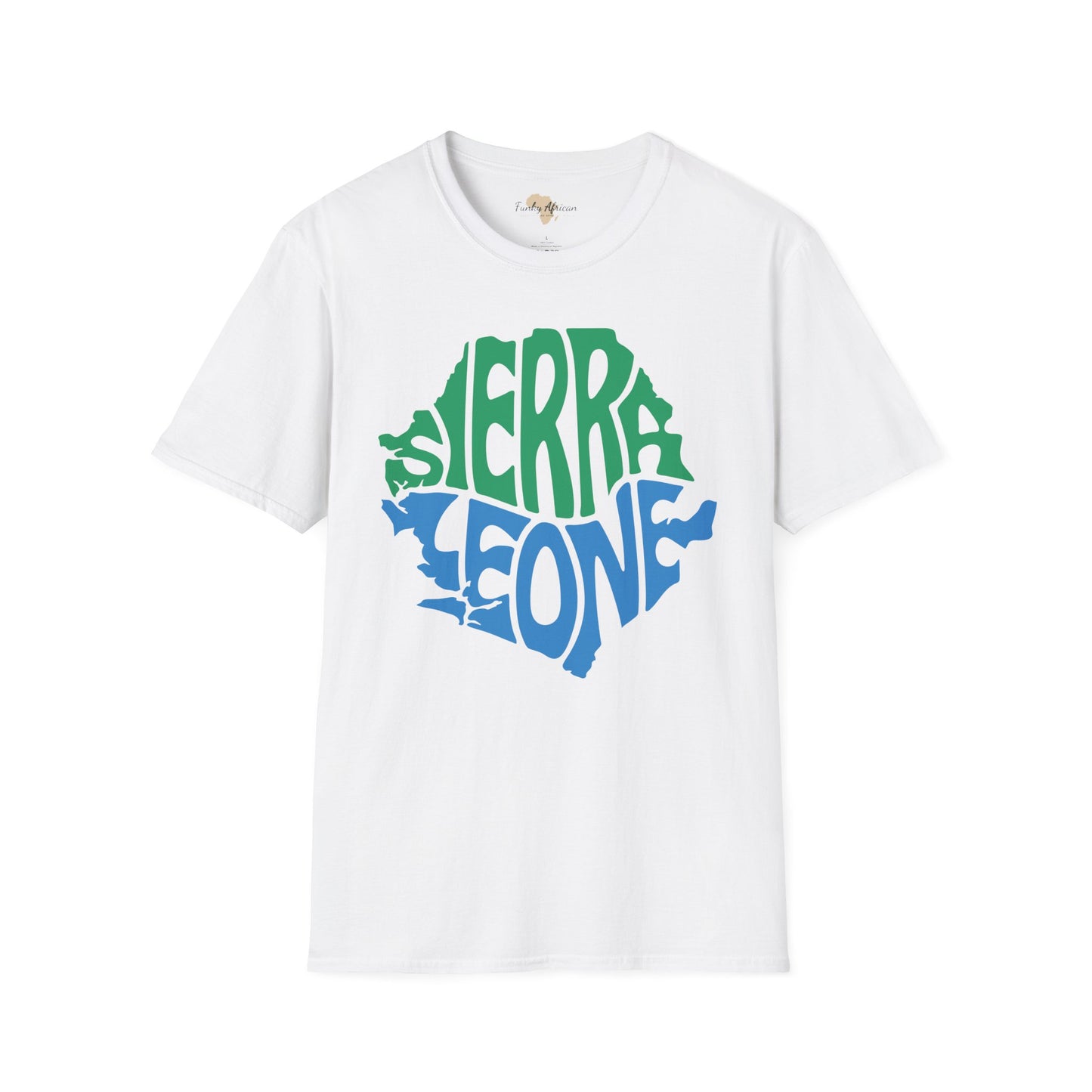 Sierra Leone cut unisex softstyle tee