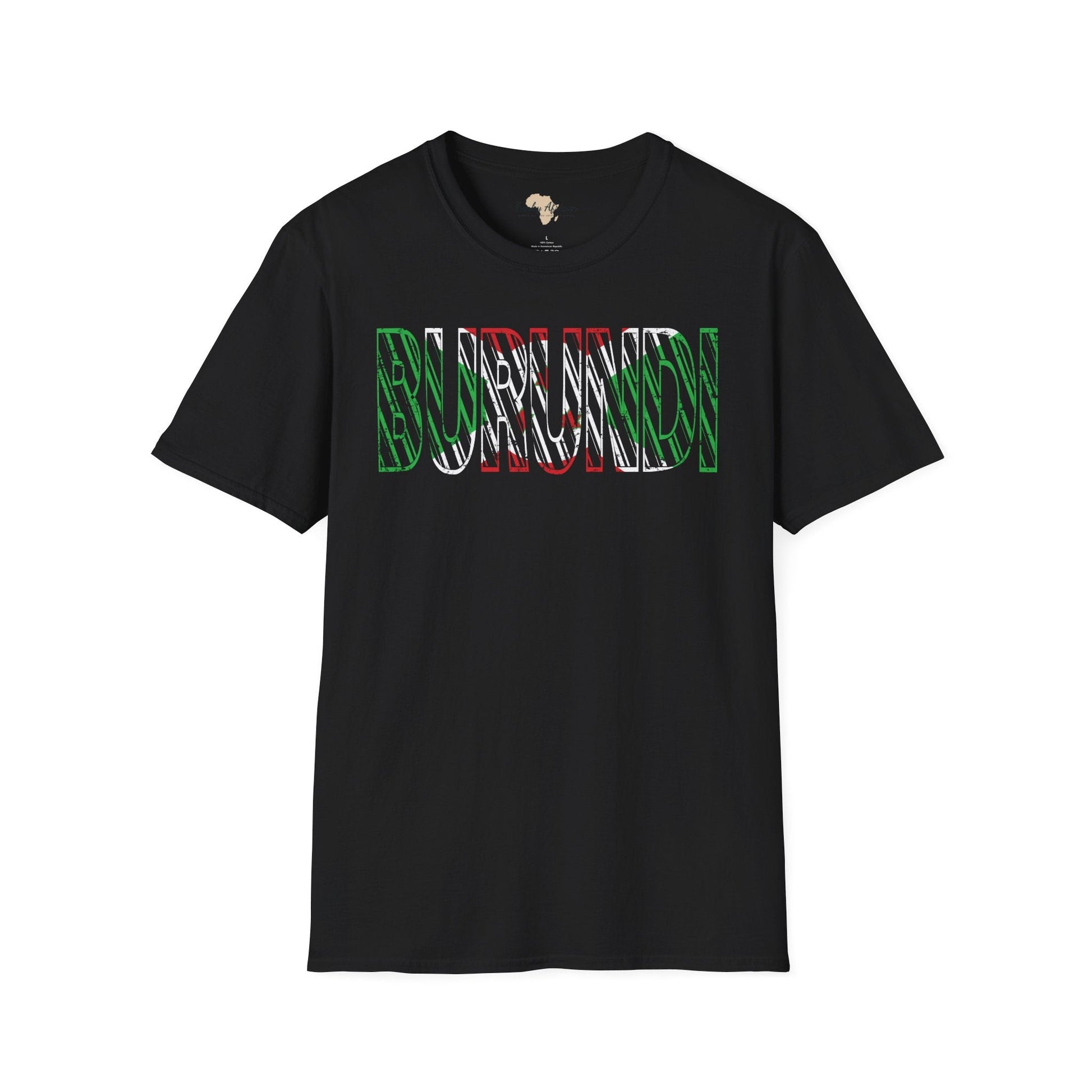 Burundi text unisex softstyle tee Funky African