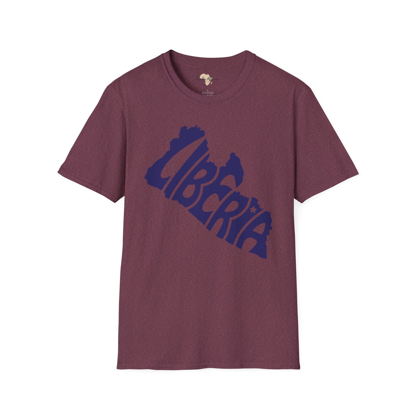 Liberia cut unisex softstyle tee