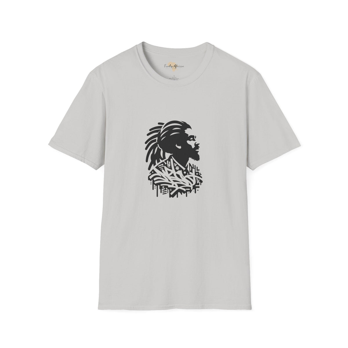 Funky graffiti unisex softstyle tee Funky African