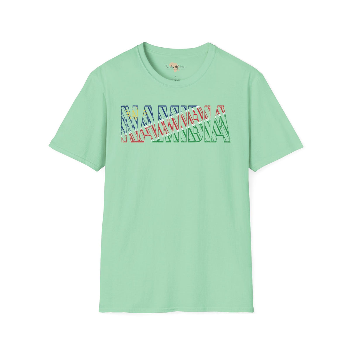 Namibia text unisex softstyle tee Funky African