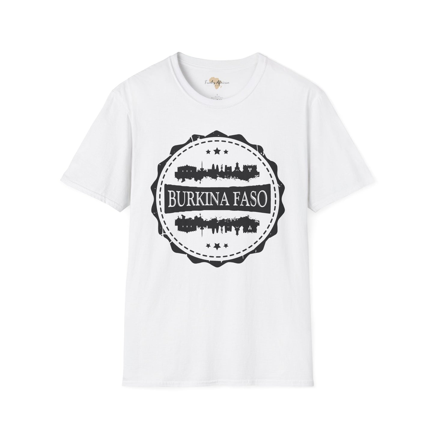 Burkina Faso Stamp unisex tee