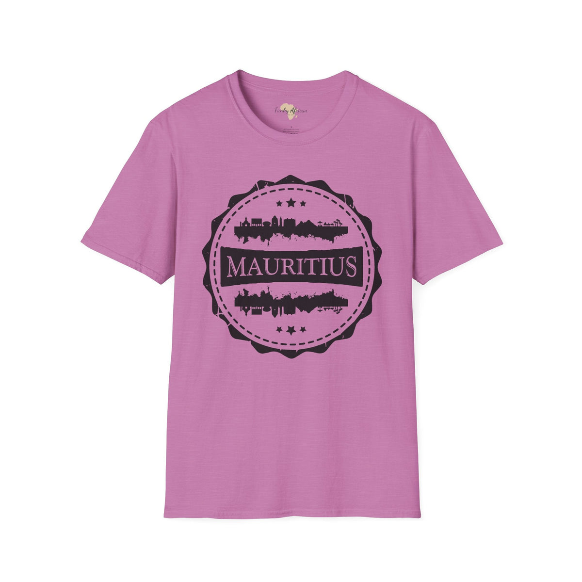 Mauritius Stamp unisex tee Funky African