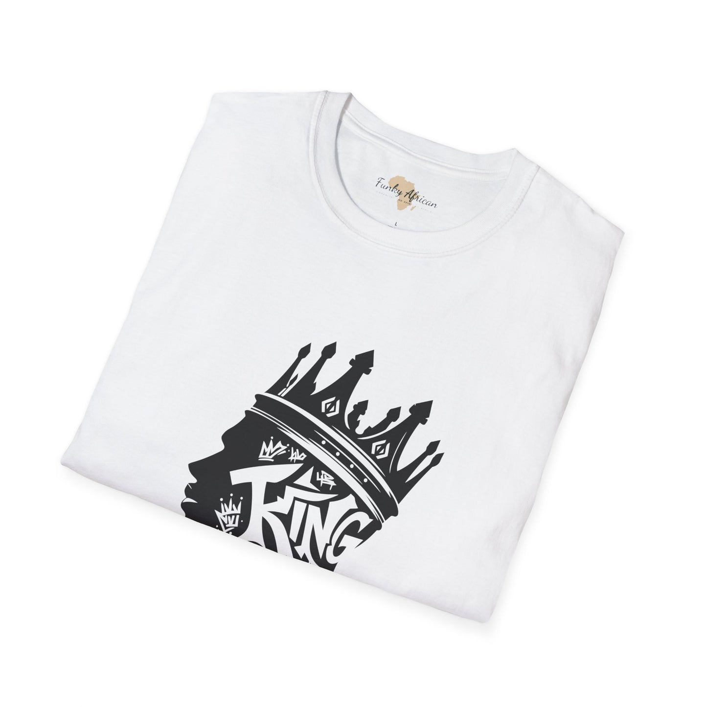 African King graffiti unisex softstyle tee