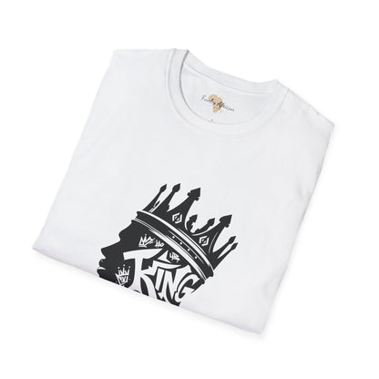 African King graffiti unisex softstyle tee