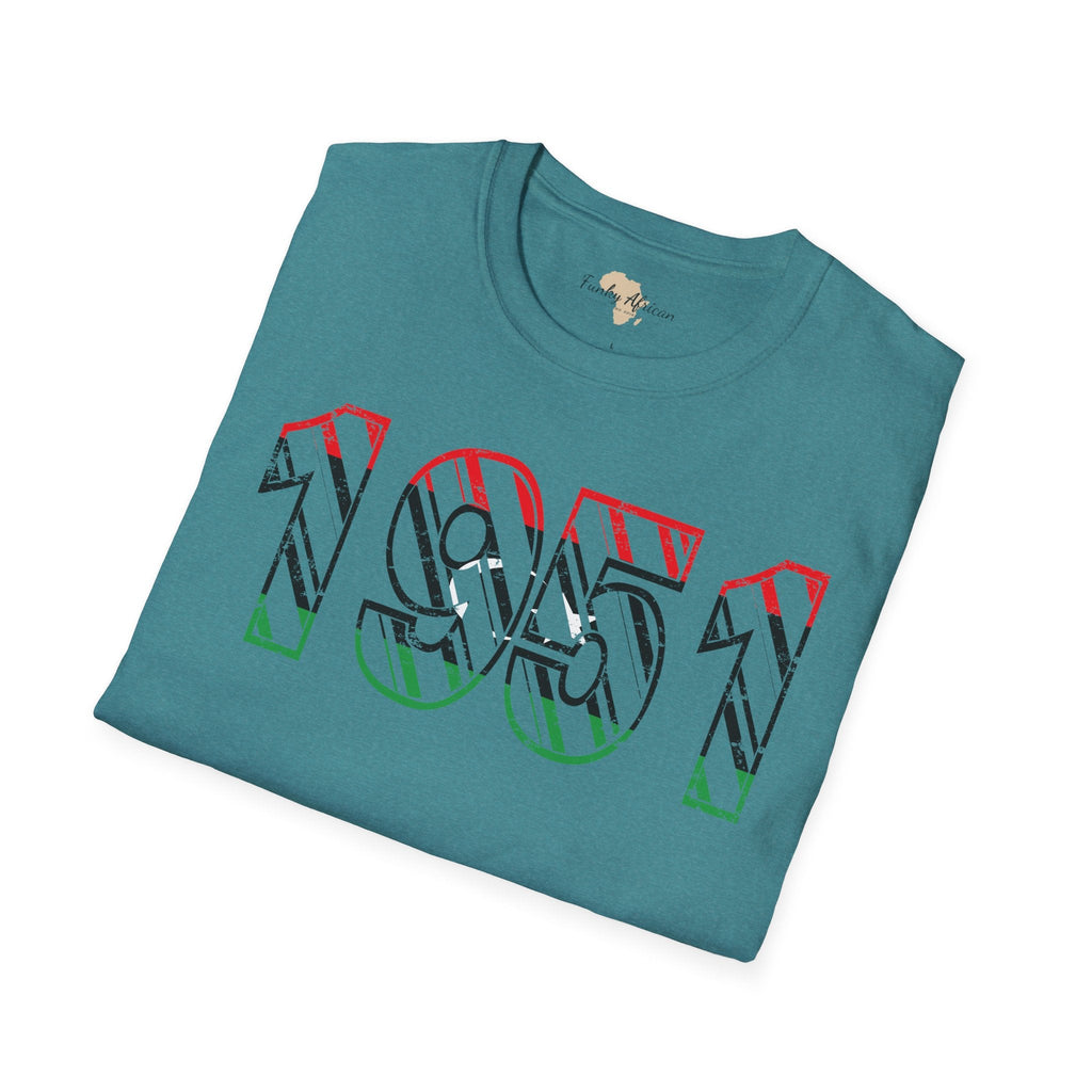 Libya year unisex softstyle tee Funky African