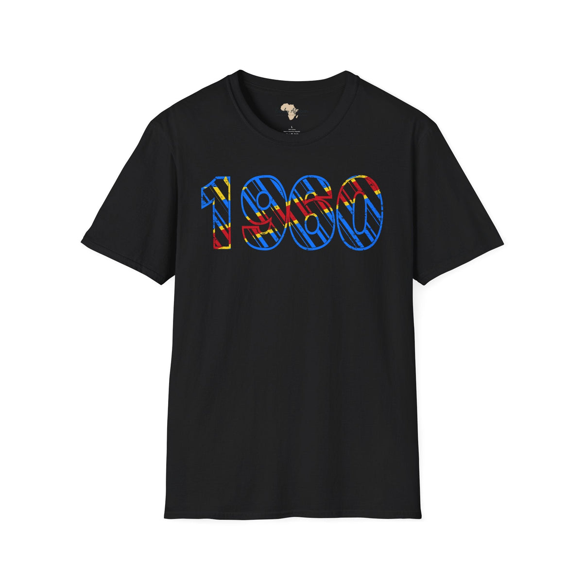 DR Congo year unisex softstyle tee Funky African