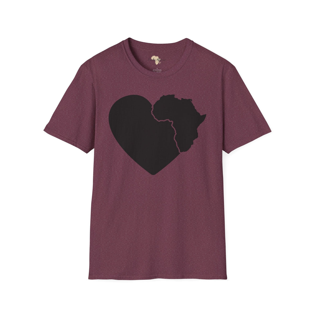 Love, Africa graffiti unisex softstyle tee Funky African