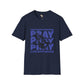 Pray with purpose unisex softstyle tee Funky African
