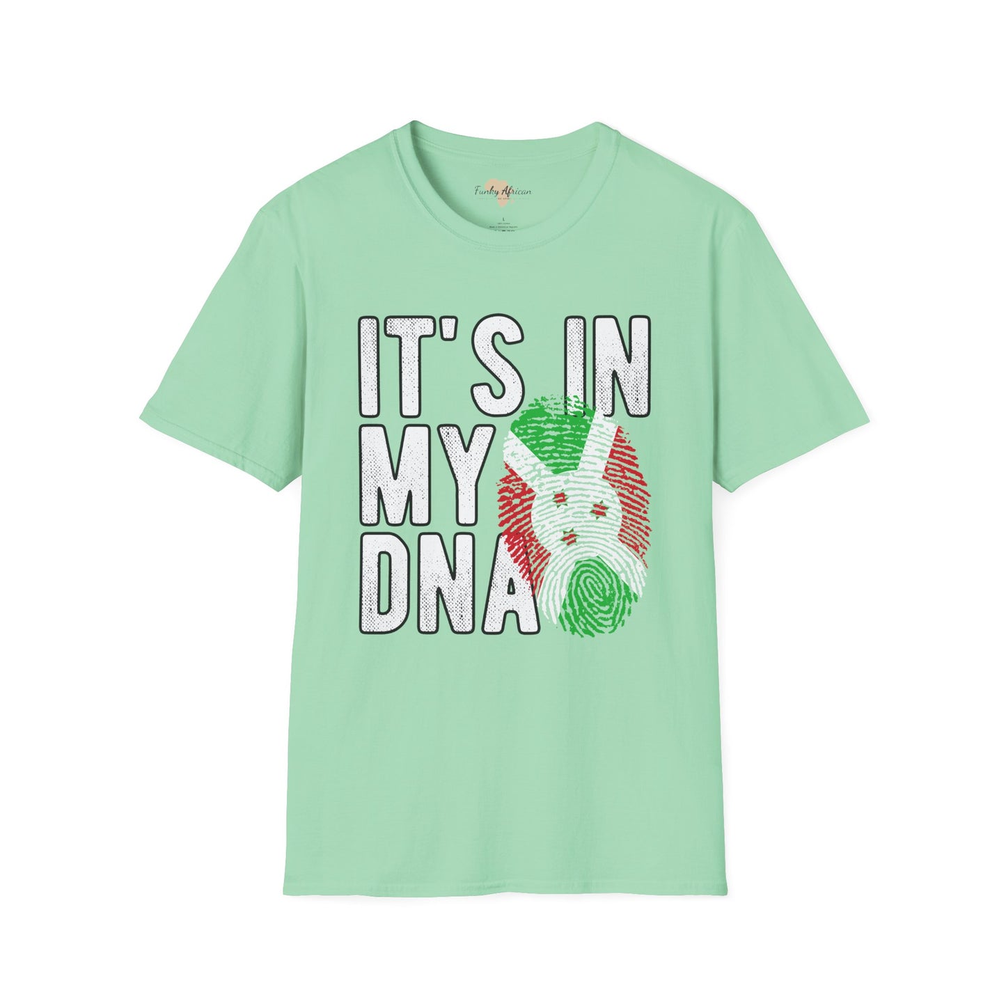 it's in my DNA unisex tee - Burundi