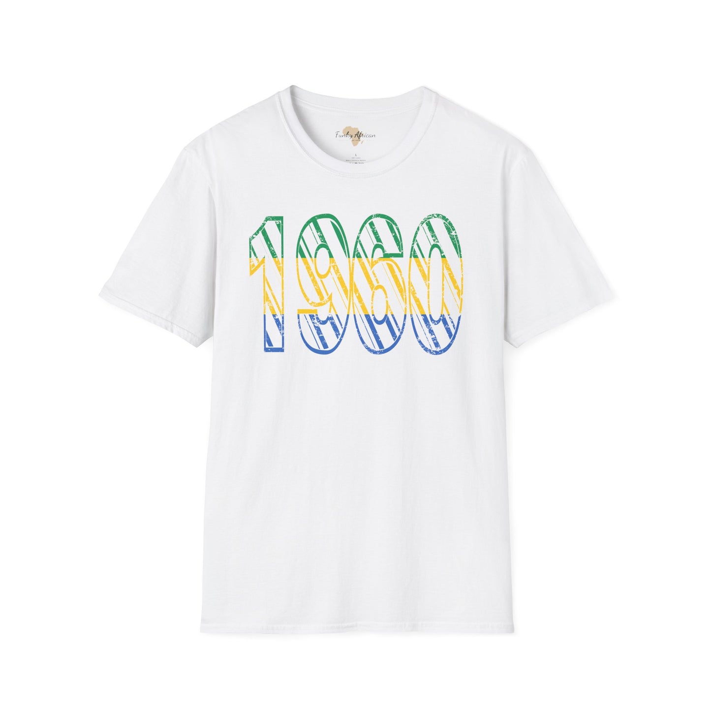 Gabon year unisex softstyle tee