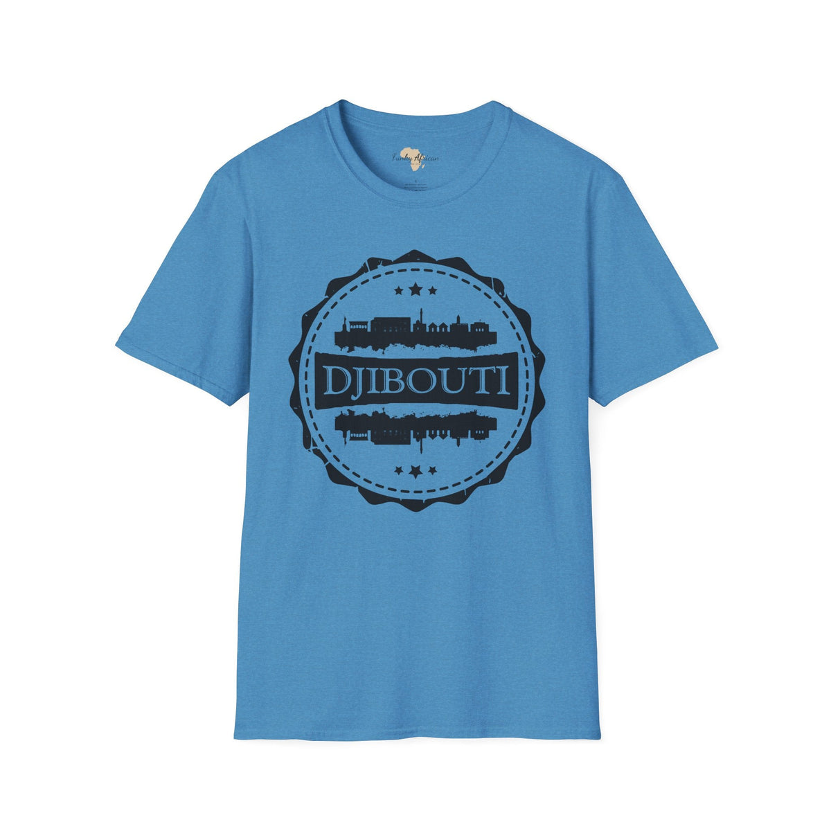 Djibouti Stamp unisex tee Funky African