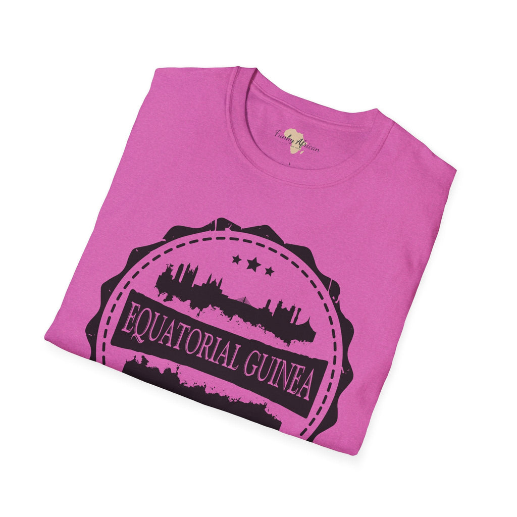 Equatorial Guinea Stamp unisex tee Funky African