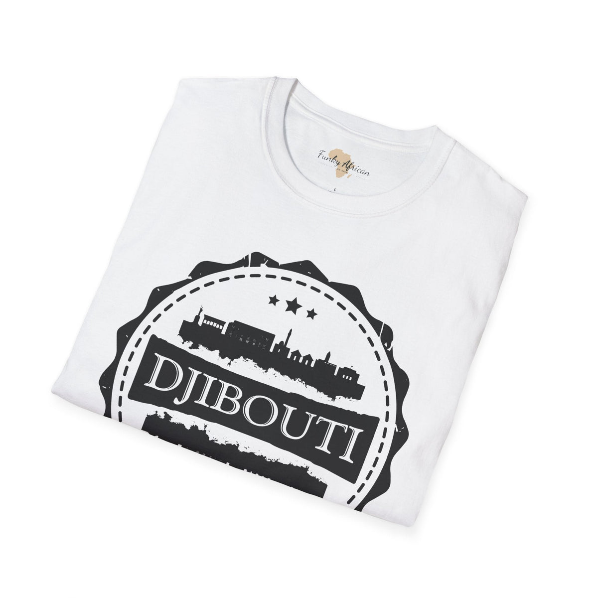 Djibouti Stamp unisex tee Funky African