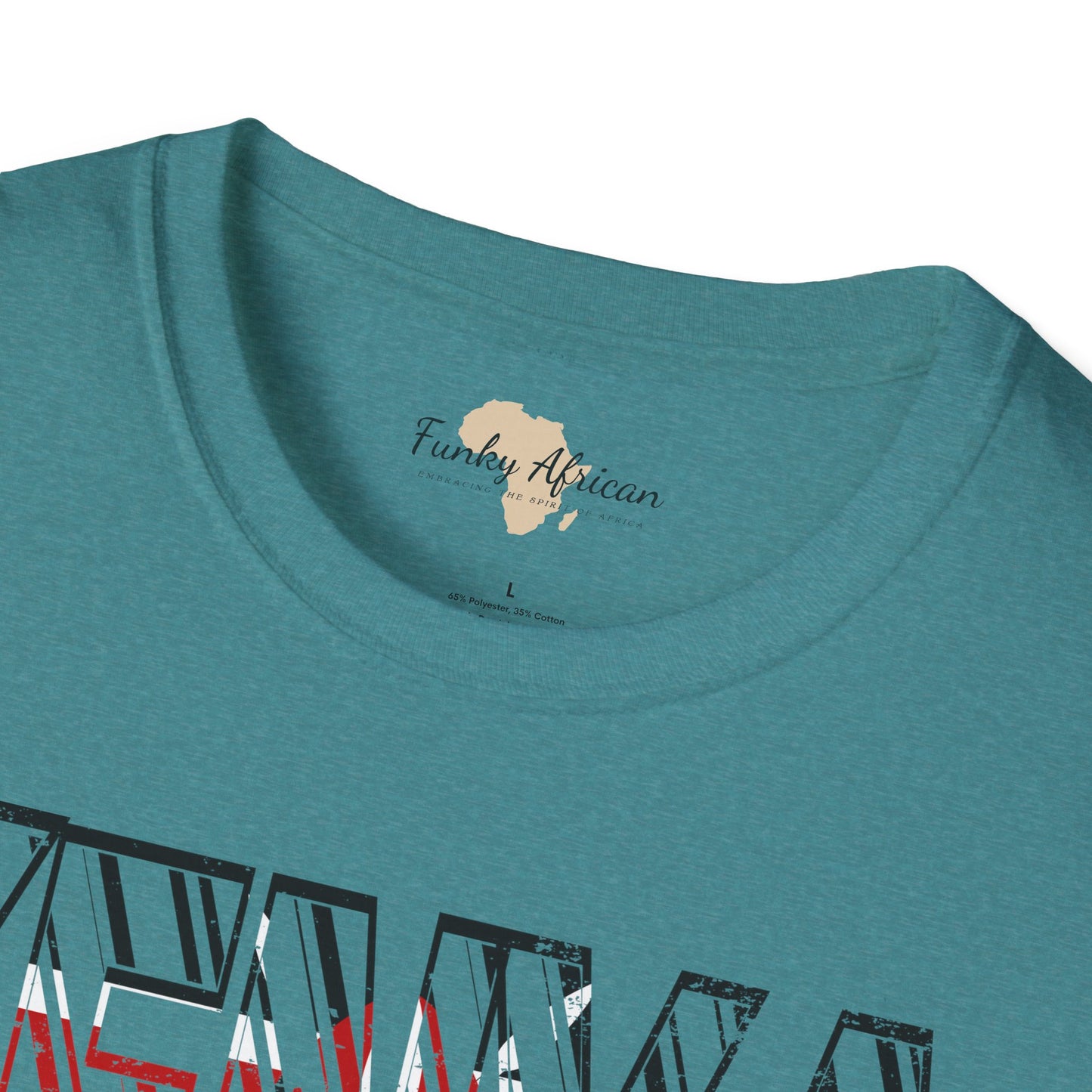 Kenya text unisex softstyle tee