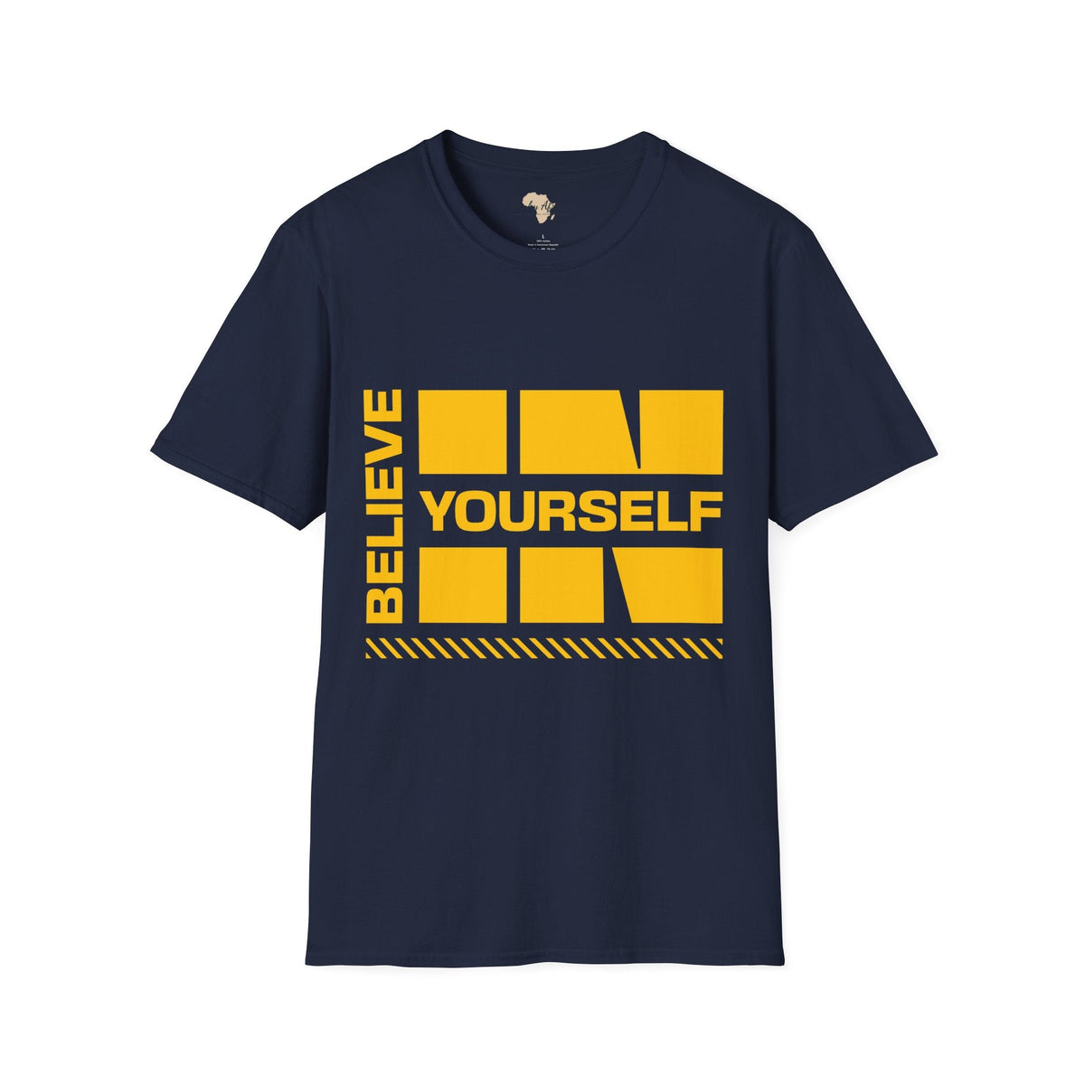 Believe in yourself unisex tee Funky African